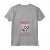 Donna Runner e Bedlington Terrier Maglietta con Collo a V - Miles of Smiles - Ideale per amanti dei cani e appassionati di corsa