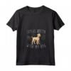 Bedlington Terrier La vita è meglio con il mio cane Cute Pet Mom Maglietta con Collo a V - Ideale per Regali di Natale, Ringraziamento o Compleanni