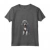 Donna Bedlington Terrier Maglietta con Collo a V - Design Carino per Amanti dei Cani - Acquista Maglietta Online
