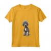 Donna Bedlington Terrier Maglietta con Collo a V - Design Carino per Amanti dei Cani - Acquista Maglietta Online