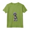 Donna Bedlington Terrier Maglietta con Collo a V - Design Carino per Amanti dei Cani - Acquista Maglietta Online