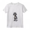 Donna Bedlington Terrier Maglietta con Collo a V - Design Carino per Amanti dei Cani - Acquista Maglietta Online