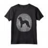 Bedlington Terrier DNA - Maglietta Impronta Digitale per Proprietari di Bedlington Terrier - Regalo Unico per Amanti dei Cani
