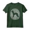 Bedlington Terrier DNA - Maglietta Impronta Digitale per Proprietari di Bedlington Terrier - Regalo Unico per Amanti dei Cani