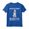 Bedlington Terrier Mi Rende Felice - Maglietta Cani Divertente per Amanti dei Cani - Regalo per Proprietari di Bedlington Terrier