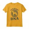 Bedlington Terrier DNA I - Maglietta con Impronta Digitale - Regalo Unico per Amanti dei Bedlington Terrier