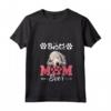 Donna Migliore Mamma Bedlington Terrier - Maglietta con Collo a V - Best Dog Bedlington Terrier Mom Ever - Regalo per Donne Amanti dei Cani