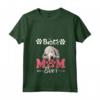 Donna Migliore Mamma Bedlington Terrier - Maglietta con Collo a V - Best Dog Bedlington Terrier Mom Ever - Regalo per Donne Amanti dei Cani