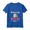 Donna Migliore Mamma Bedlington Terrier - Maglietta con Collo a V - Best Dog Bedlington Terrier Mom Ever - Regalo per Donne Amanti dei Cani