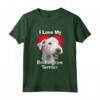 I Love My Bedlington Terrier - Cucciolo Cane Maglietta Leggera per Amanti dei Cani - Acquista Online