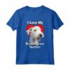 I Love My Bedlington Terrier - Cucciolo Cane Maglietta Leggera per Amanti dei Cani - Acquista Online