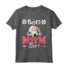 Best Dog Bedlington Terrier Mom Ever - Maglietta per Donne Amanti dei Cani - Ideale per Compleanno o Regalo