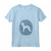 Donna Bedlington Terrier DNA - Maglietta con Collo a V per gli Amanti dei Bedlington Terrier - Regalo per Uomo e Donna