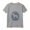 Donna Bedlington Terrier DNA - Maglietta con Collo a V per gli Amanti dei Bedlington Terrier - Regalo per Uomo e Donna