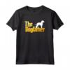 Camicia Bedlington Terrier - Maglietta Dogfather Bedlington Terrier per Uomini - Regalo Divertente per Proprietari di Cani