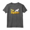 Camicia Bedlington Terrier - Maglietta Dogfather Bedlington Terrier per Uomini - Regalo Divertente per Proprietari di Cani