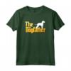 Camicia Bedlington Terrier - Maglietta Dogfather Bedlington Terrier per Uomini - Regalo Divertente per Proprietari di Cani