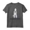 Bedlington Terrier Crazy Dog Amante Maglietta - Regalo Divertente per Amanti dei Cani - Ideale per Amici e Familiari