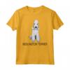 Bedlington Terrier Crazy Dog Amante Maglietta - Regalo Divertente per Amanti dei Cani - Ideale per Amici e Familiari
