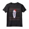 Bedlington Natale Maglietta - Design Natalizio per Genitori di Bedlington Terrier - Regalo Perfetto per Amanti dei Cani - Felice Natale con il tuo Bedlington Terrier