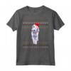 Bedlington Natale Maglietta - Design Natalizio per Genitori di Bedlington Terrier - Regalo Perfetto per Amanti dei Cani - Felice Natale con il tuo Bedlington Terrier