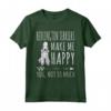 Bedlington Terrier Cani Mi Redono Felice Maglietta - Funny Design per Amanti Dei Cani - Ideale Regalo per Chi Ama i Bedlington Terrier