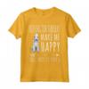 Bedlington Terrier Cani Mi Redono Felice Maglietta - Funny Design per Amanti Dei Cani - Ideale Regalo per Chi Ama i Bedlington Terrier
