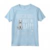 Bedlington Terrier Cani Mi Redono Felice Maglietta - Funny Design per Amanti Dei Cani - Ideale Regalo per Chi Ama i Bedlington Terrier