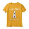 Piacciono Cani e Tre Persone - Bedlington Terrier Maglietta Divertente - Regalo per Amanti dei Cani