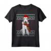 Ugly Christmas Bedlington Terrier - Natale Maglietta con Cane Divertente - Regalo per Amanti dei Cani Xmas