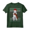 Ugly Christmas Bedlington Terrier - Natale Maglietta con Cane Divertente - Regalo per Amanti dei Cani Xmas