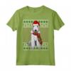 Ugly Christmas Bedlington Terrier - Natale Maglietta con Cane Divertente - Regalo per Amanti dei Cani Xmas