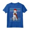 Ugly Christmas Bedlington Terrier - Natale Maglietta con Cane Divertente - Regalo per Amanti dei Cani Xmas