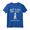 Solo Un Ragazzo Che Ama Cani Bedlington Terrier - Maglietta Divertente - Regalo per Amante dei Cani - Funny I'm Just A Boy Who Loves Bedlington Terriers