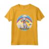 Bedlington Terrier - Simpatico Design Kawaii Arcobaleno - Maglietta Orgoglio Colors per Amanti del Cane - Ideale per Regali Unici