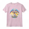 Bedlington Terrier - Simpatico Design Kawaii Arcobaleno - Maglietta Orgoglio Colors per Amanti del Cane - Ideale per Regali Unici