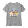 Bedlington Terrier - Simpatico Design Kawaii Arcobaleno - Maglietta Orgoglio Colors per Amanti del Cane - Ideale per Regali Unici