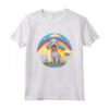 Bedlington Terrier - Simpatico Design Kawaii Arcobaleno - Maglietta Orgoglio Colors per Amanti del Cane - Ideale per Regali Unici