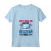 Donna Belize - Belize Maglietta con Collo a V - Design Vocale - Accessori Perfetti per il Belize
