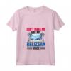 Donna Belize - Belize Maglietta con Collo a V - Design Vocale - Accessori Perfetti per il Belize