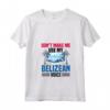 Donna Belize - Belize Maglietta con Collo a V - Design Vocale - Accessori Perfetti per il Belize
