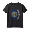 Belize È nel mio DNA Pride - Maglietta Souvenir con la Radici della Bandiera del Belize - Ideale per Mostrare l'Orgoglio del Belize
