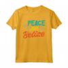Belize Belize Maglietta - Design Peace Love - Ideale per Amanti del Belize in Vacanza - Accessori Belize Perfetti