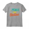 Belize Belize Maglietta - Design Peace Love - Ideale per Amanti del Belize in Vacanza - Accessori Belize Perfetti