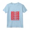Belize e Grazie - Vacanze Belize Maglietta con Collo a V - Orgoglioso Design Belize - Ideale per Uomini e Donne del Belize