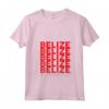 Belize e Grazie - Vacanze Belize Maglietta con Collo a V - Orgoglioso Design Belize - Ideale per Uomini e Donne del Belize