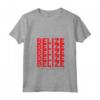 Belize e Grazie - Vacanze Belize Maglietta con Collo a V - Orgoglioso Design Belize - Ideale per Uomini e Donne del Belize