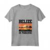 Donna Belize Belize Maglietta con Collo a V - Design Belize in Paradise - Ideale per Amanti del Belize in Vacanza
