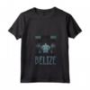 Donna Belize Maglietta con Collo a V - Sorry I Wasn't Listening I Was Thinking About Belize - Ideale come Souvenir o Regalo per Amanti del Belize