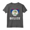 Belize Maglietta - Esplora il Paradiso Tropicale con Design Spiaggia - Ideale per Amanti dei Viaggi